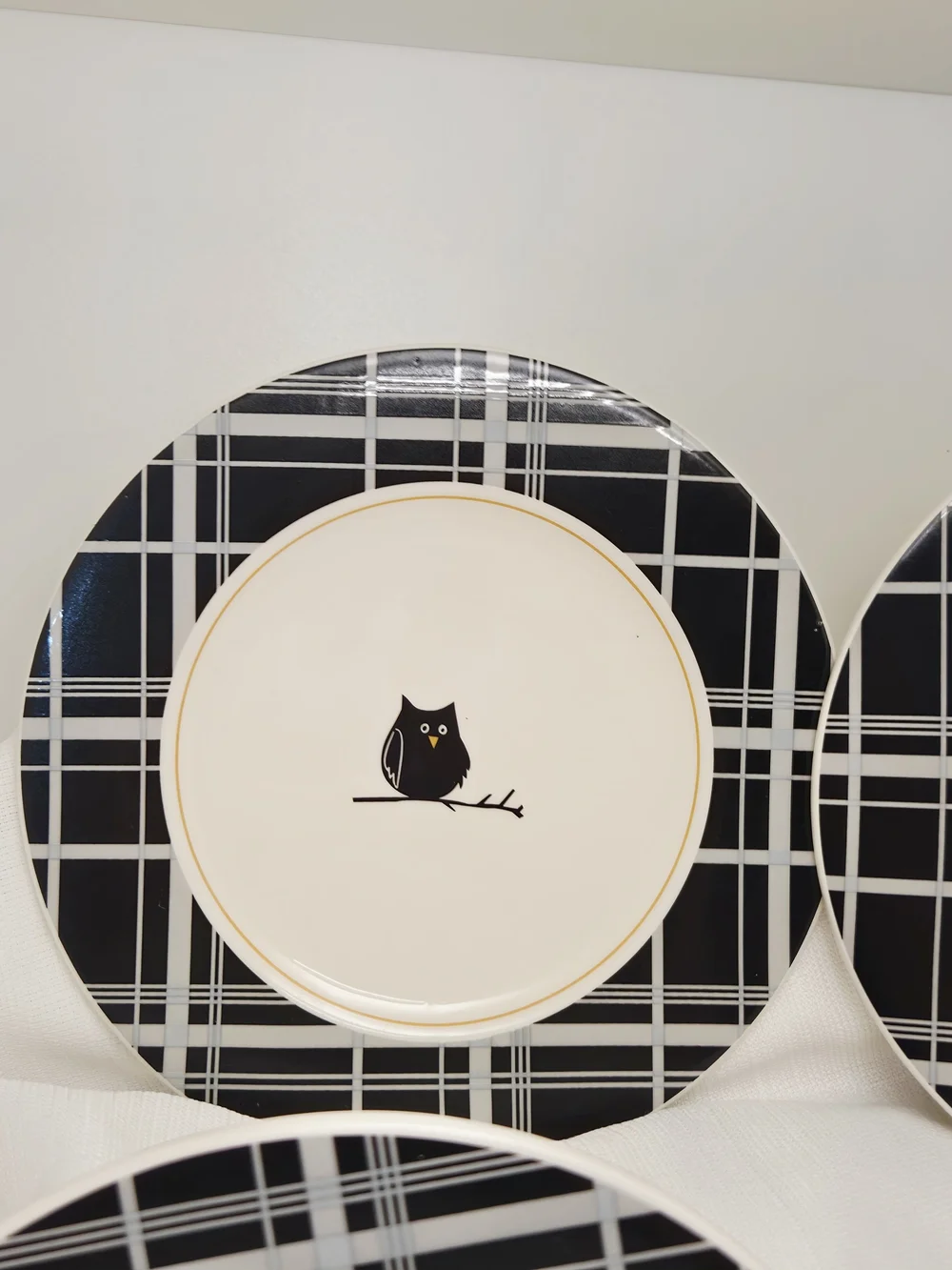TAG Halloween Plaid Ceramic 7